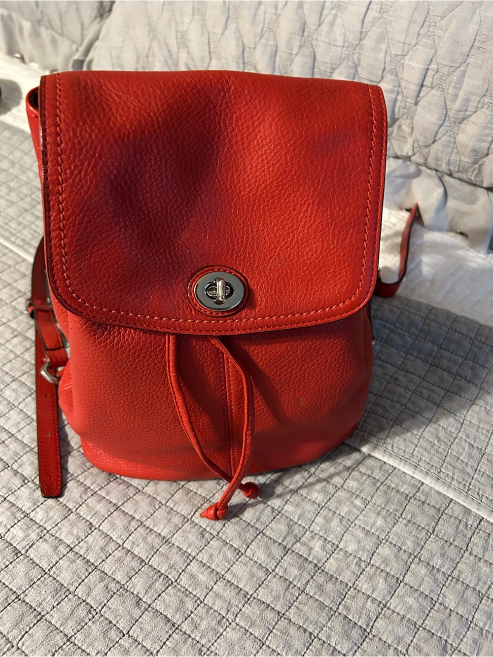 Women’s Red Backpack by Coach
